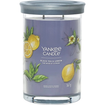 Yankee Candle Signature tumbler Black Tea & Lemon 567 g