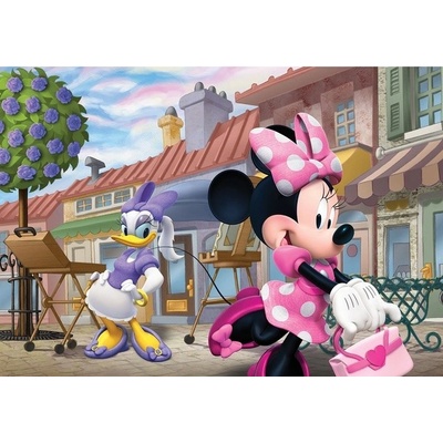 Preinterier FT2084 Fototapeta na stenu Minnie a Daisy nakupujú vlies 104cm x 70cm