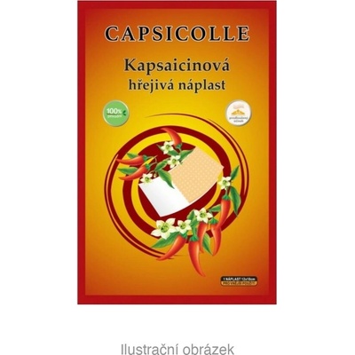 Capsicolle kapsaicinová hřejivá náplast 12 × 18 cm 50 ks
