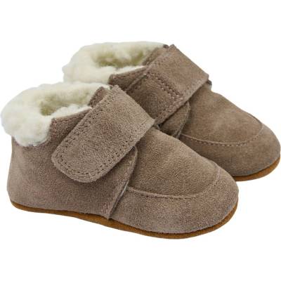 Pom Pom detské zateplené capačky Beginners Shepherd Taupe