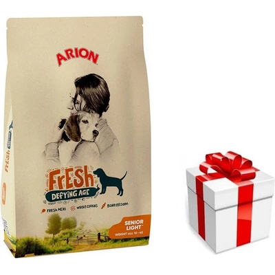 Arion Fresh Senior & Light kompletné suché krmivo pre staršie psy a pre tých ktorí majú sklon k obezite. 12 kg