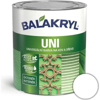 Balakryl Uni Satin 0,7 kg dopravní bílá – Hledejceny.cz