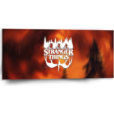 Obraz Stranger Things Glow 110x50 cm