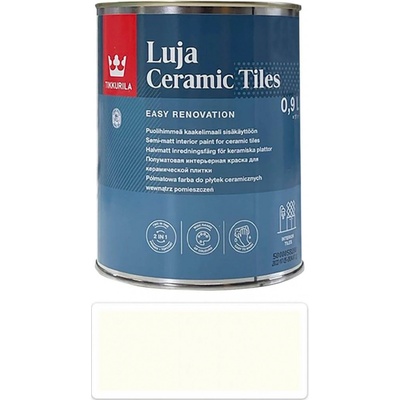 TIKKURILA Luja Ceramic Tiles 0,9 l Krémová