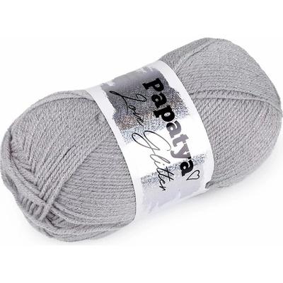 Pletací příze Papatya Love Glitter 100 g - 7 (3570) lila