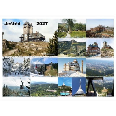 Nástěnný Ještěd 2027