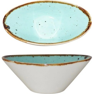 METRO PROFESSIONAL Miska oválná NOROMI porcelán modrá 11 cm 6 ks