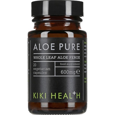 KIKI Health Aloe Pure 600 mg 20 rastlinných kapsúl