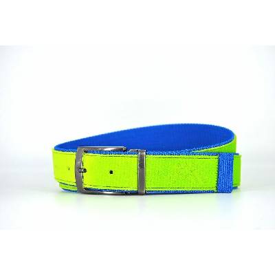 Skinalp Belt acid green electric blue