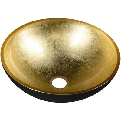 SAPHO MURANO BLACK-GOLD AL5318-77