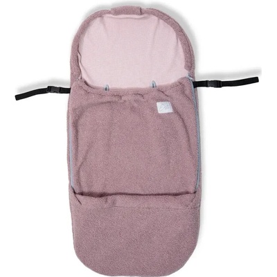 ESITO Jarný Teddy fleece cocoon 4 v 1 95 x 47 cm Cyclamen pink