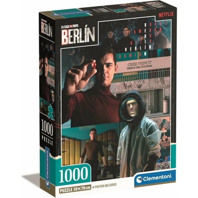 Clementoni La Casa de Papel Berlín Šéf 1000 dielov