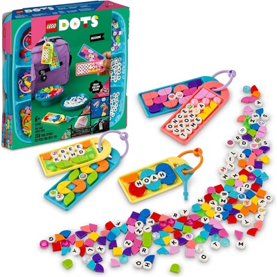 LEGO® DOTS™ 41949 Mega balení ozdob na tašku zábavné vzkazy