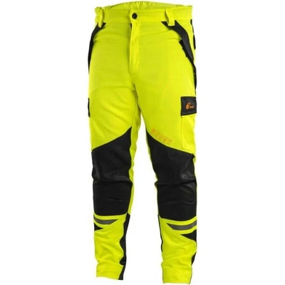 CXS WorkTech-Multi Kalhoty do pasu multifunkčné pánske Žltá fluorescent/čierna