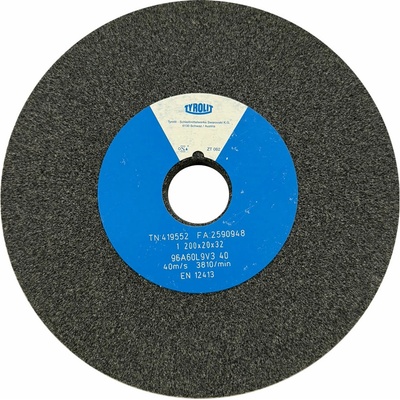 Tyrolit 96A60L9V40 Brúsny kotúč 200 x 20 x 32 mm 60 T419552