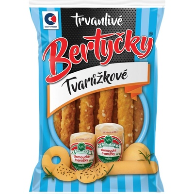 BERTYČKY Tyčinky tvarůžkové 90 g