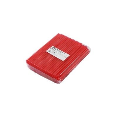 ECOFOL Plastové brčko Jumbo 25 cm červené opakovaně použitelné ideal pack 150 ks
