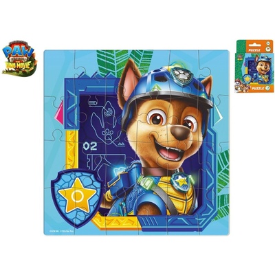 Paw Patrol The Dino Movie 22x22cm Chase 24 dielov