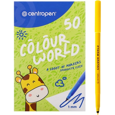 Centropen 7550 žlutý
