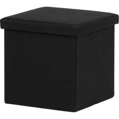 Autronic TAB-461 BK2 Taburet s úložným prostorem, látka černá
