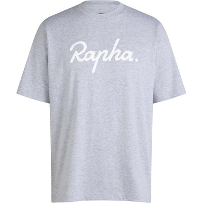 Rapha Cotton Logo šedá bílá