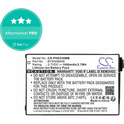 Baterie pro Philips Avent Eco SCD535 DECT, 1000mAh, Li-Ion, 3.7V, BYD001743, HQ – Hledejceny.cz