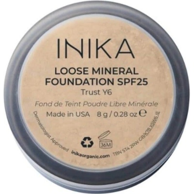 Inika Organic Powder Makeup kompaktný púdrový make-up Trust 8 g
