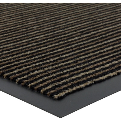 FLOMA Scala hnědá vnitřní čistící vstupní rohož 80 x 120 x 0,5 cm