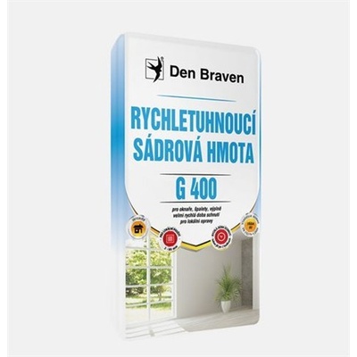 DEBBEX by Den Braven Rychletuhnoucí sádrová hmota G400 20kg