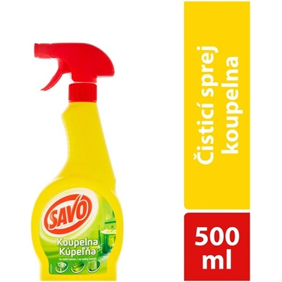 Savo čistící prostředek do koupelny 500 ml – Hledejceny.cz