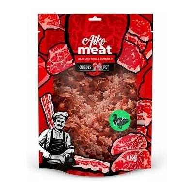 COBBYS PET AIKO Meat kachní kousky pro malé plemena 1 kg