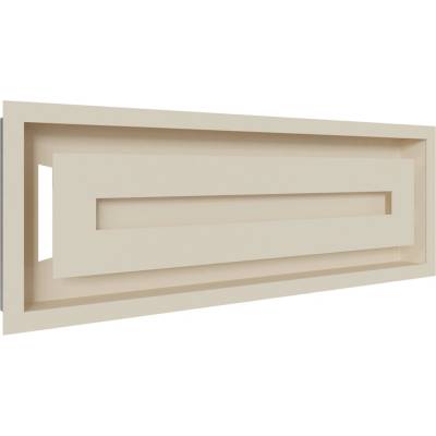 Kratki Mriežka WIND 170 x 490 mm krémová