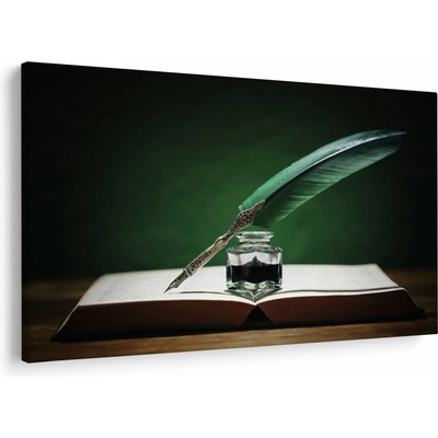 Obraz psacího pera, jednodílný 120x80 cm