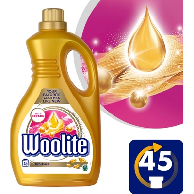 Woolite Pro-Care prací gel 45 PD 2,7 l
