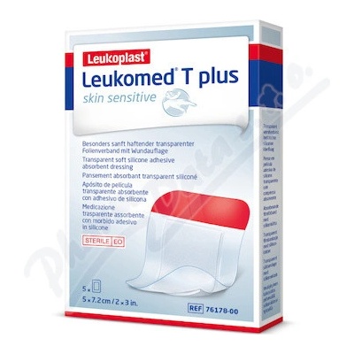 Leukomed T Plus Skin Sens.5 x 7,2 cm 5 ks