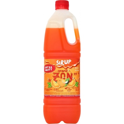 Zon sirup Oranž 1 l