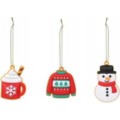 Home Accents Sady mix vzorov 7 cm 3 ks