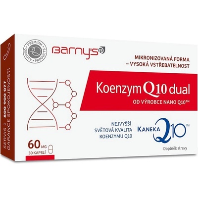 Barny`s Koenzym Q10 Dual 60 mg 60 kapslí – Hledejceny.cz