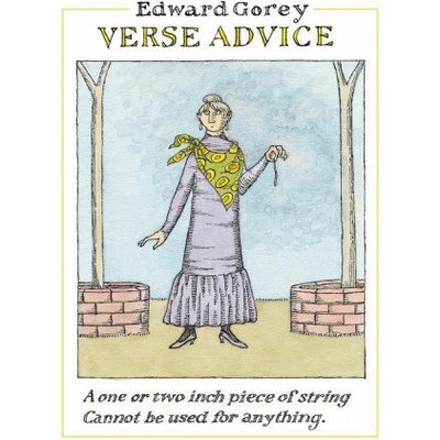 Edward Gorey: Verse Advice Boxed Notecards