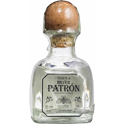 Patrón Patron Silver 40% 0,05 l (holá láhev)