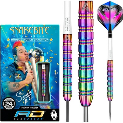 steel Red Dragon Peter Wright Snakebite 1, 24g, 85% wolfram
