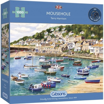 GIBSONS Mousehole Velká Británie 1000 dílků