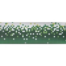 Preinterier Samolepiaca bordúra Zelené pixely BO0088 10,6cmx5m