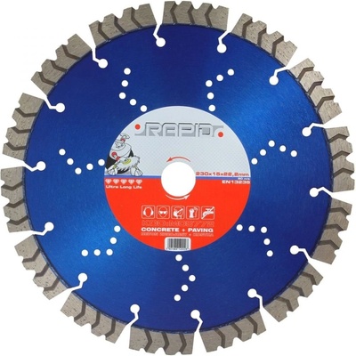 Rapid Kotúč rezný diamantový 230 x 15 x 22.2 mm M08772