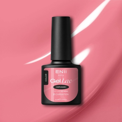 Enii Nails Gel lak Ceramic 21 Carnation 10 ml
