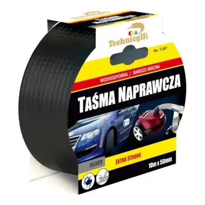 Technicqll Waterproof Tape Opravná vodotesná páska 10 m x 50 mm čierna