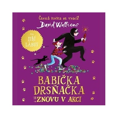 Babička drsňačka znovu v akci - David Walliams - Čte Jiří Lábus – Hledejceny.cz