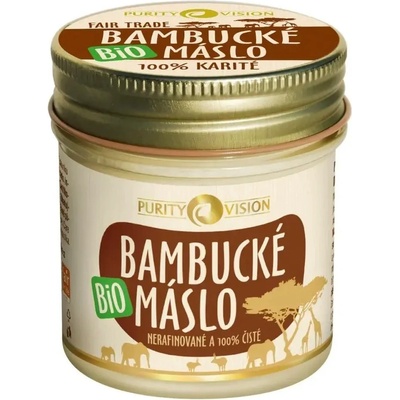 Purity Vision Bambucké máslo Bio 120 ml – Hledejceny.cz