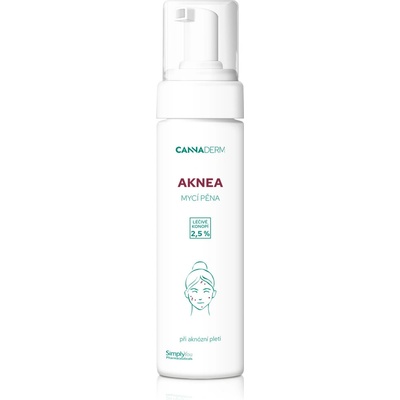 Cannaderm Aknea mycí pěna 180 ml