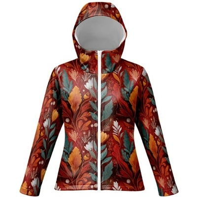Takoy Panel se střihem 50 dámská softshell bunda SPORT podzimní listy Mandy-NS-27270